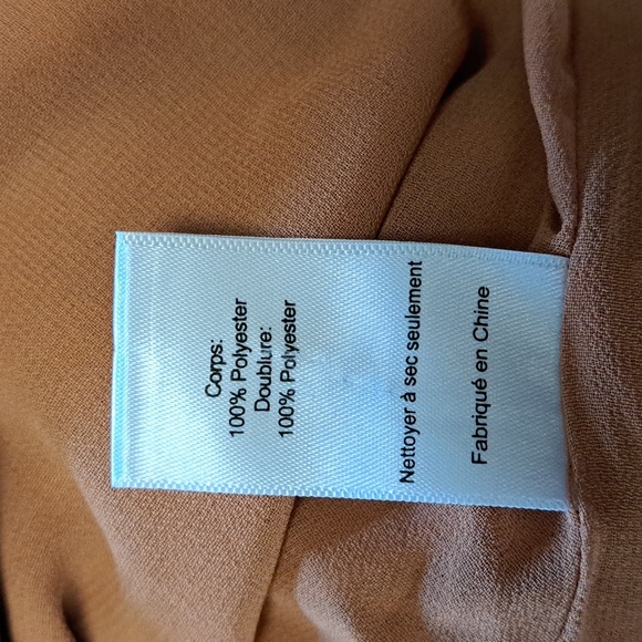 ASTR Love Song Ruched Frill Puff Sleeve Top XS Apricot - Picture 12 of 12